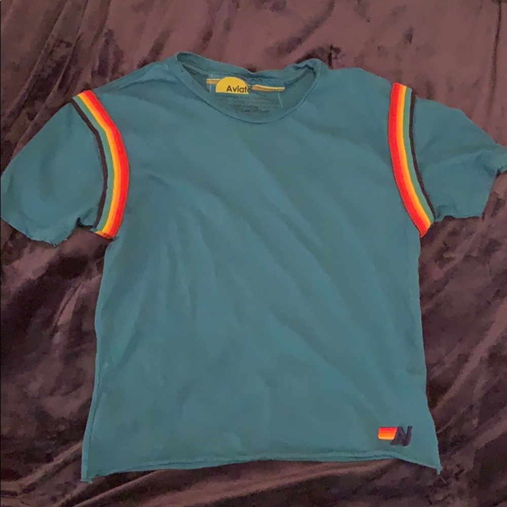 Aviator Nation Prism Boyfriend T-shirt